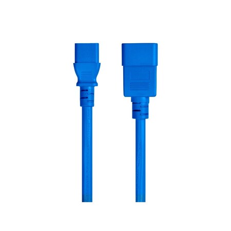 Monoprice Power Cord - IEC 60320 C20 to IEC 60320 C13_ 14AWG_ 15A_ 3-Prong_ SJT_ 33650